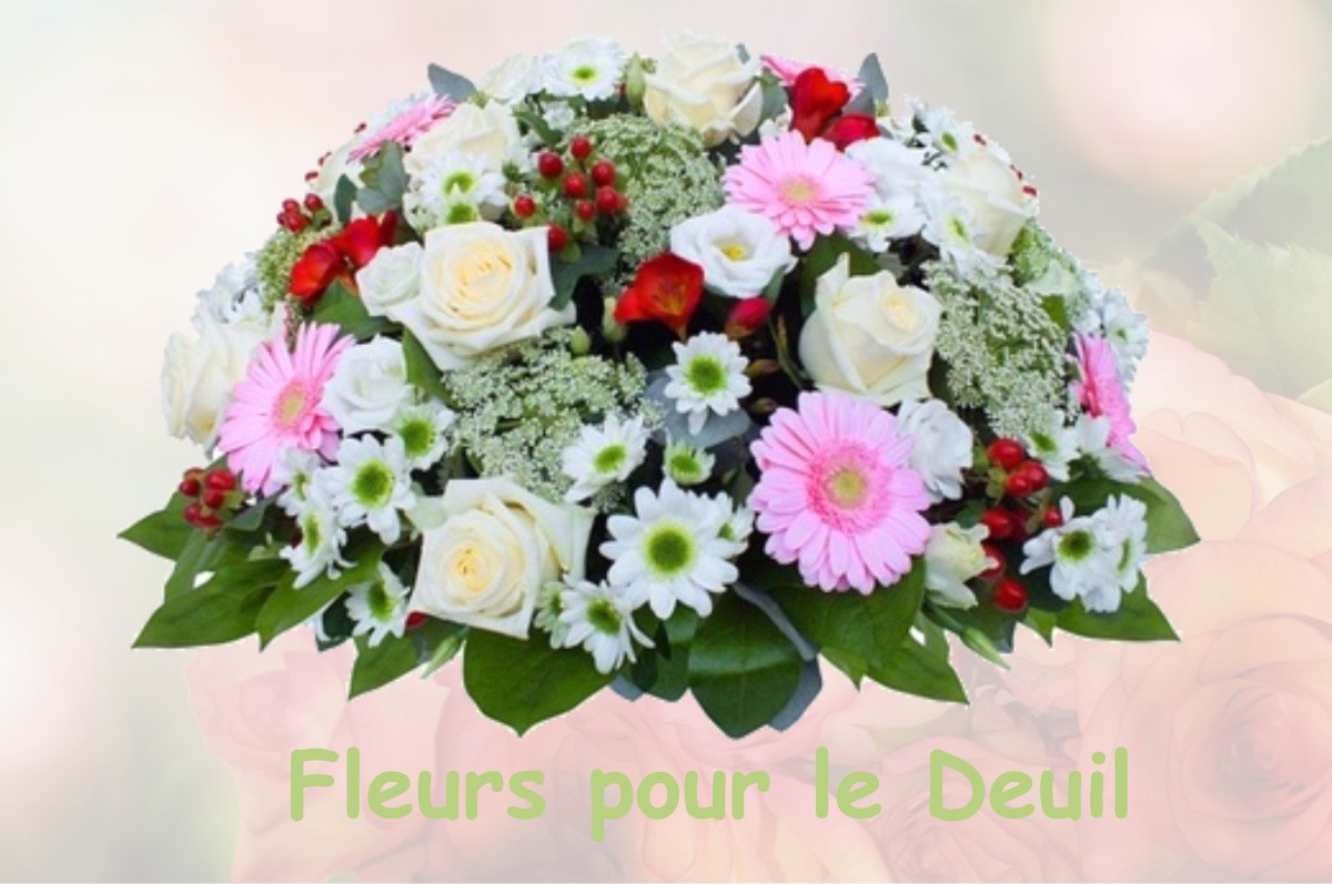 fleurs deuil FONTAN