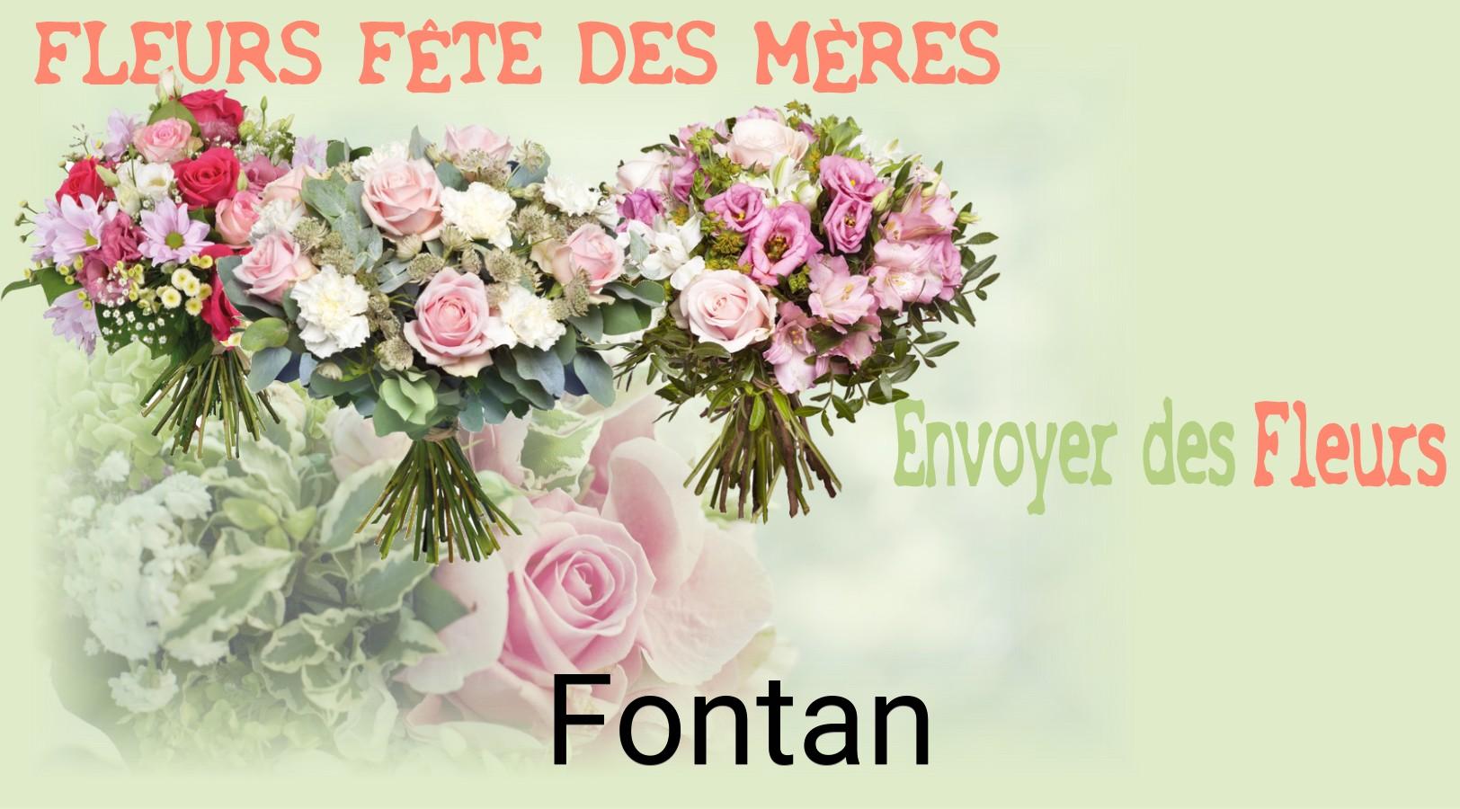 Bouquet de Fête des Mères livré à Fontan